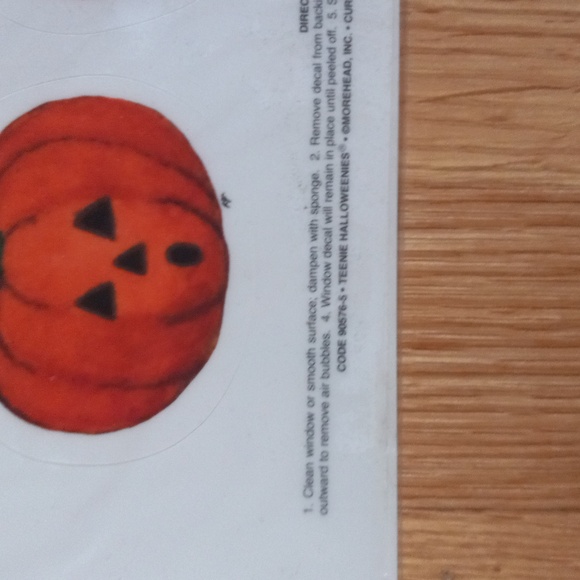 NWT Current inc Halloween window decorations stickers - Picture 2 of 3